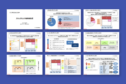 結果報告資料の作成＆結果報告会実施(有料オプション)